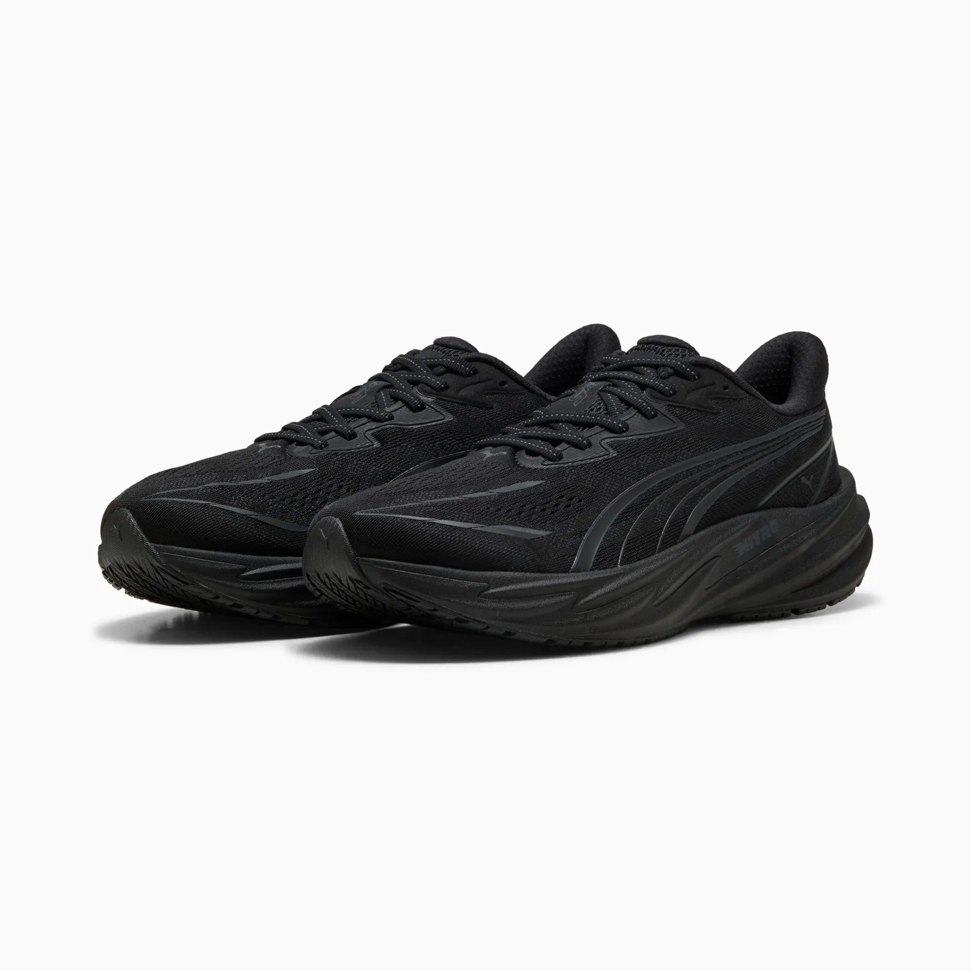 PUMA Black-Flat Dark Gray
