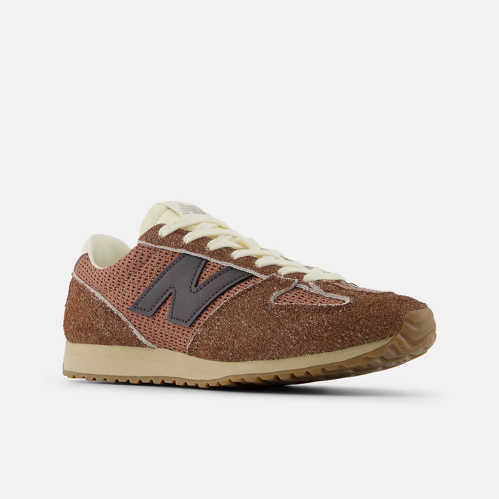 Pecan With Black Cement