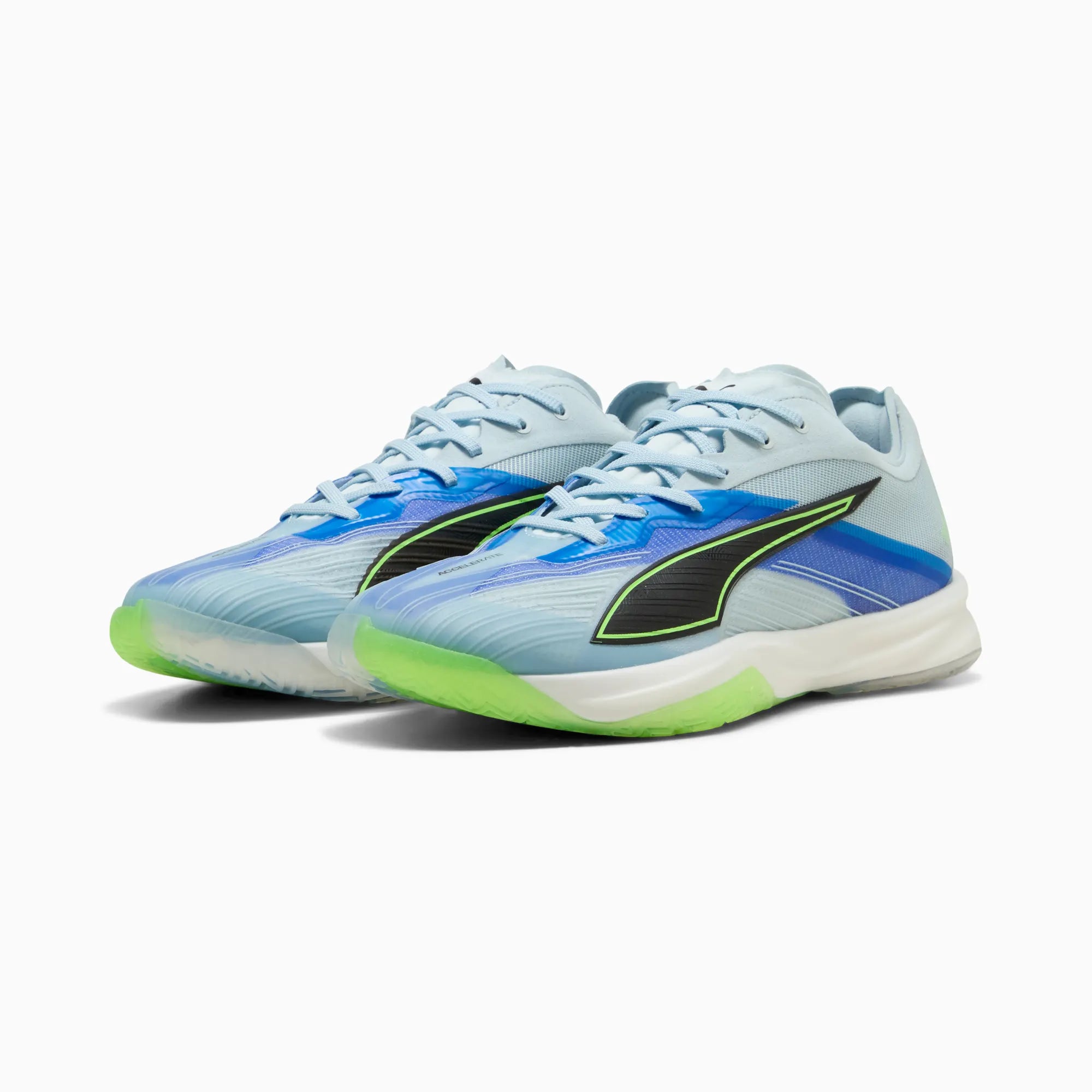 Aqua Glow-PUMA Black-Green Glare-Royal Sapphire