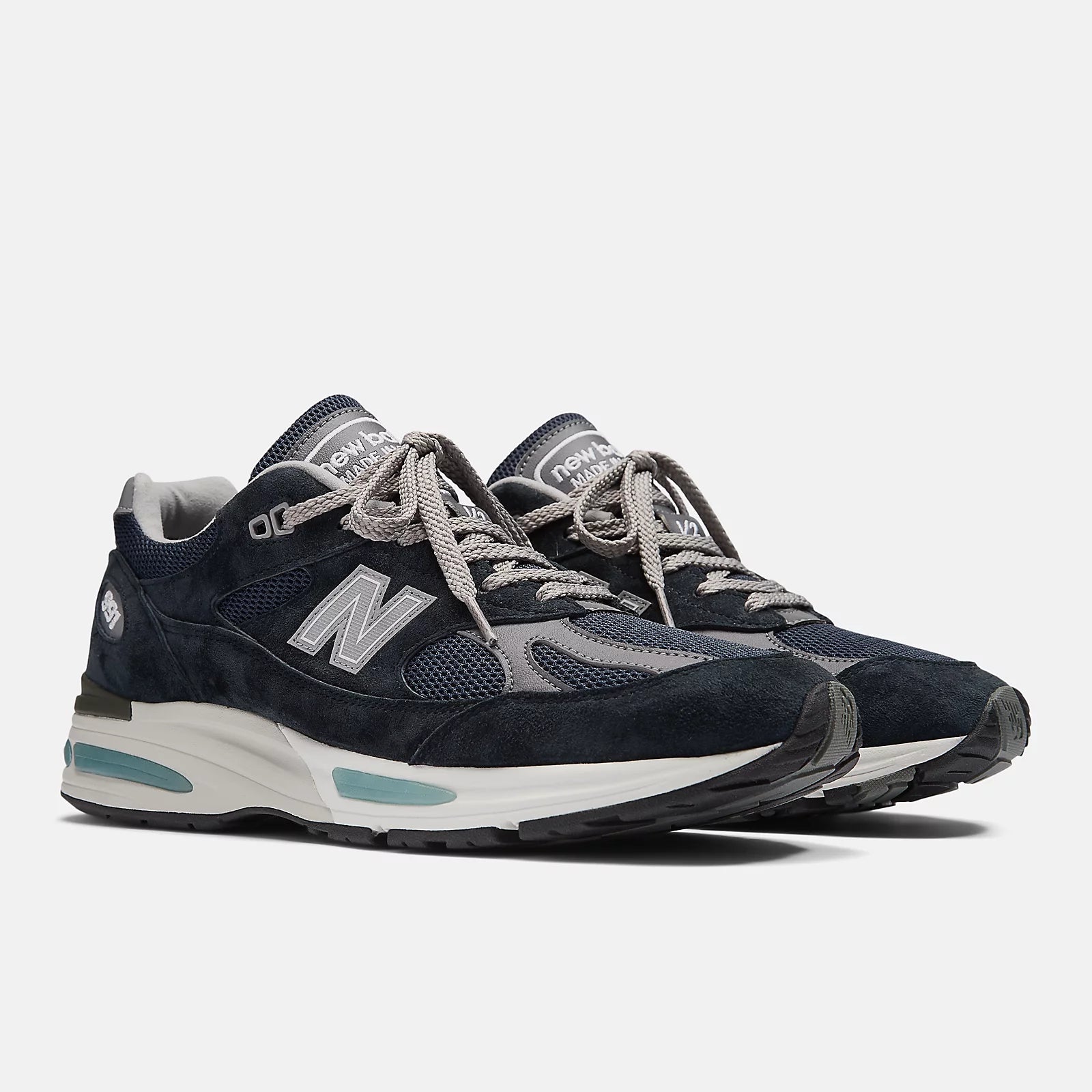Dark Navy With Smoked Pearl And Silver