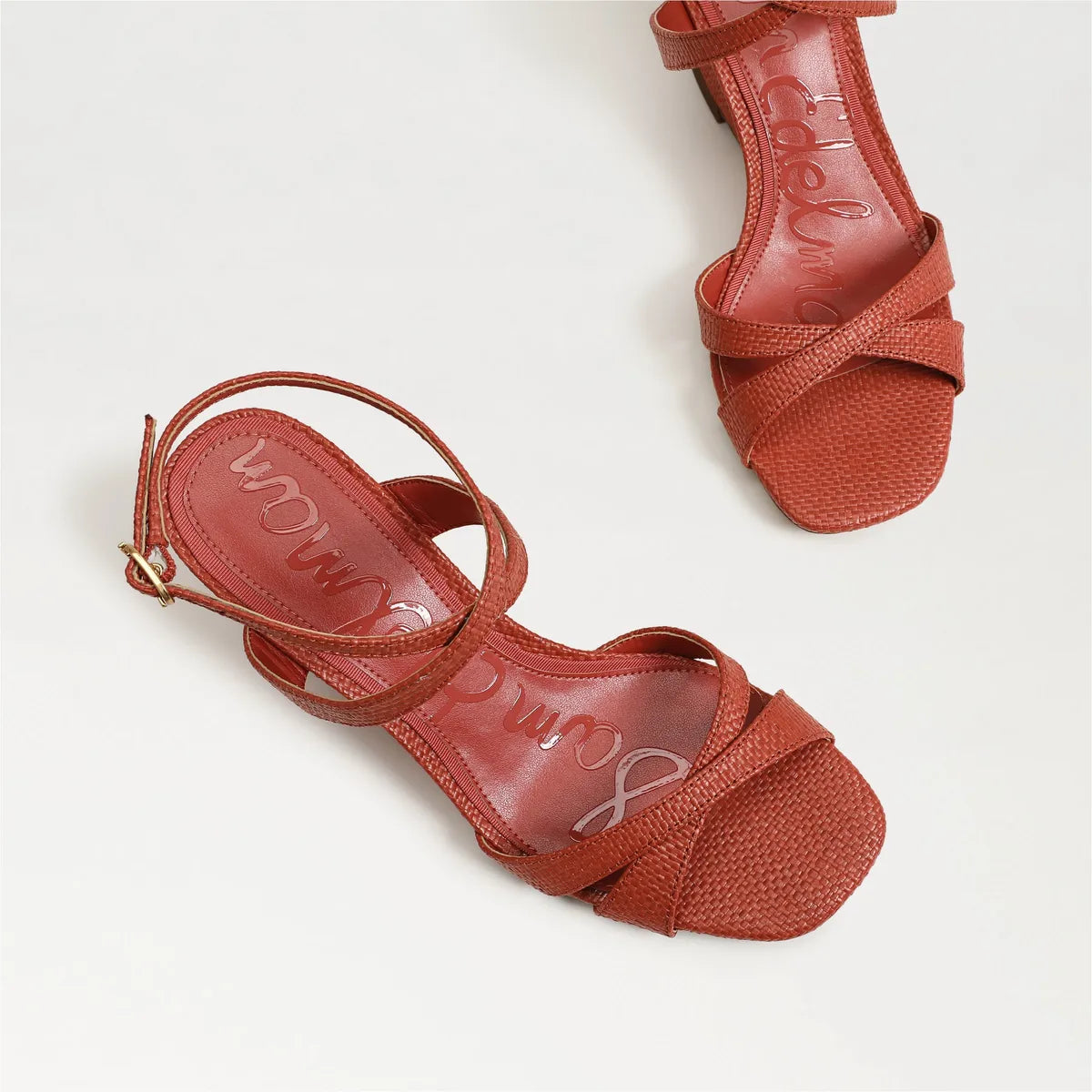 Coral Clay Faux Raffia