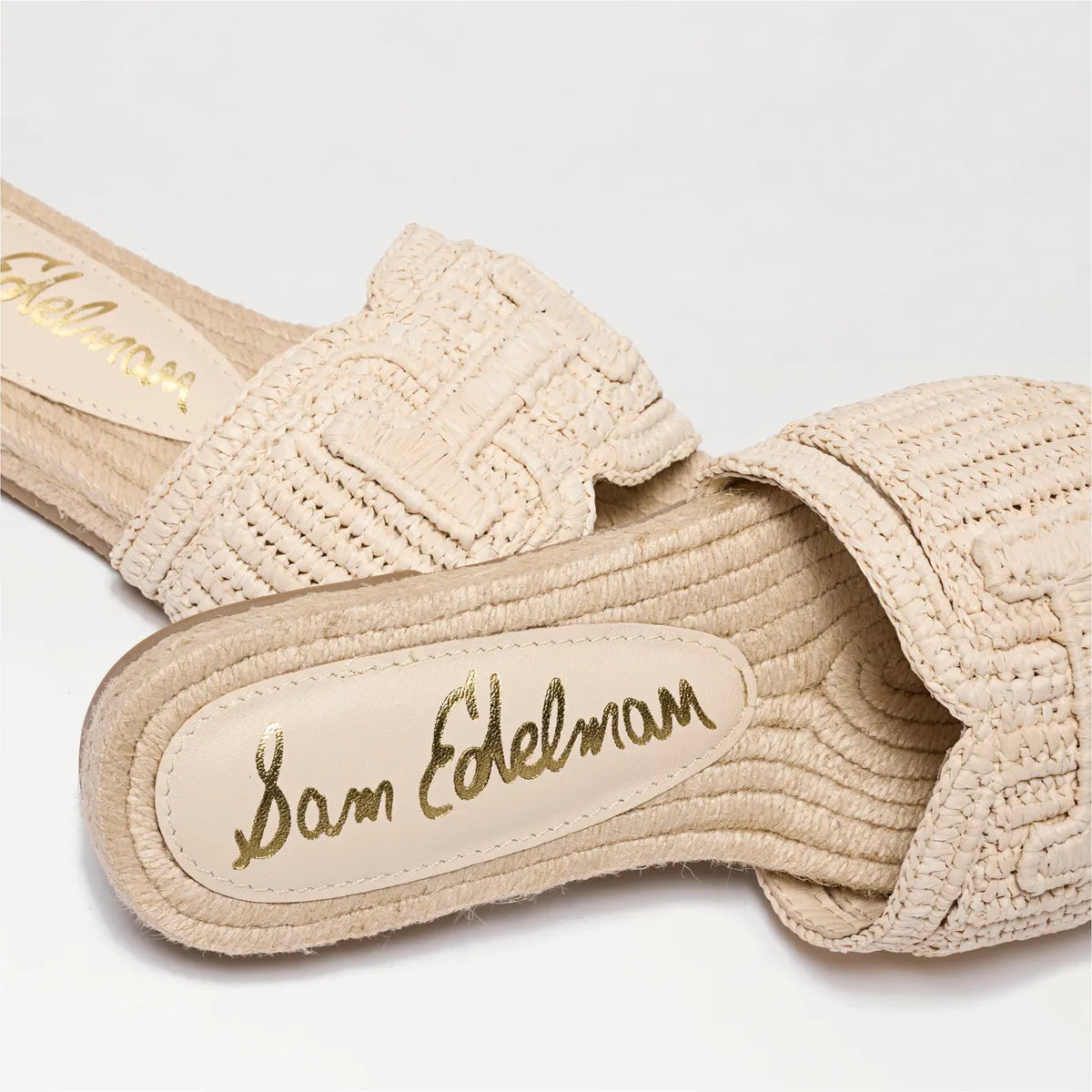 Natural Beige Faux Raffia