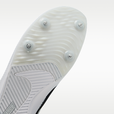 White/Metallic Silver/Black