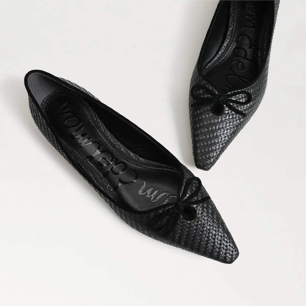 Black Faux Leather