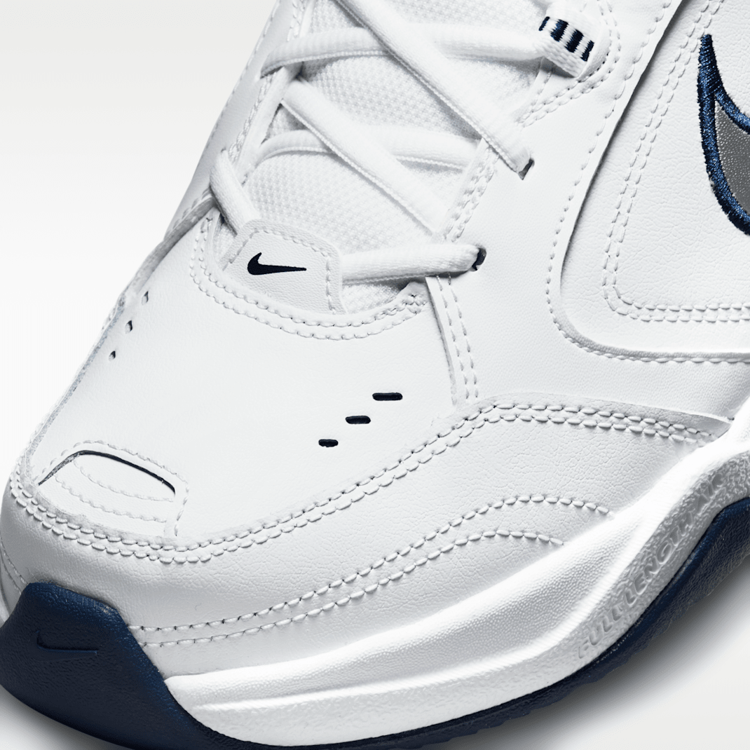 White/Midnight Navy/White/Metallic Silver