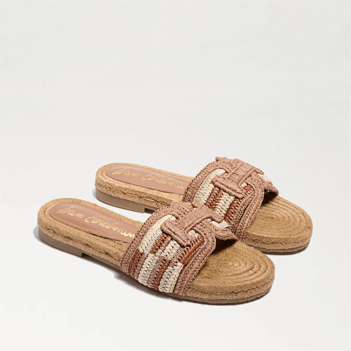 Brown Multi Faux Raffia