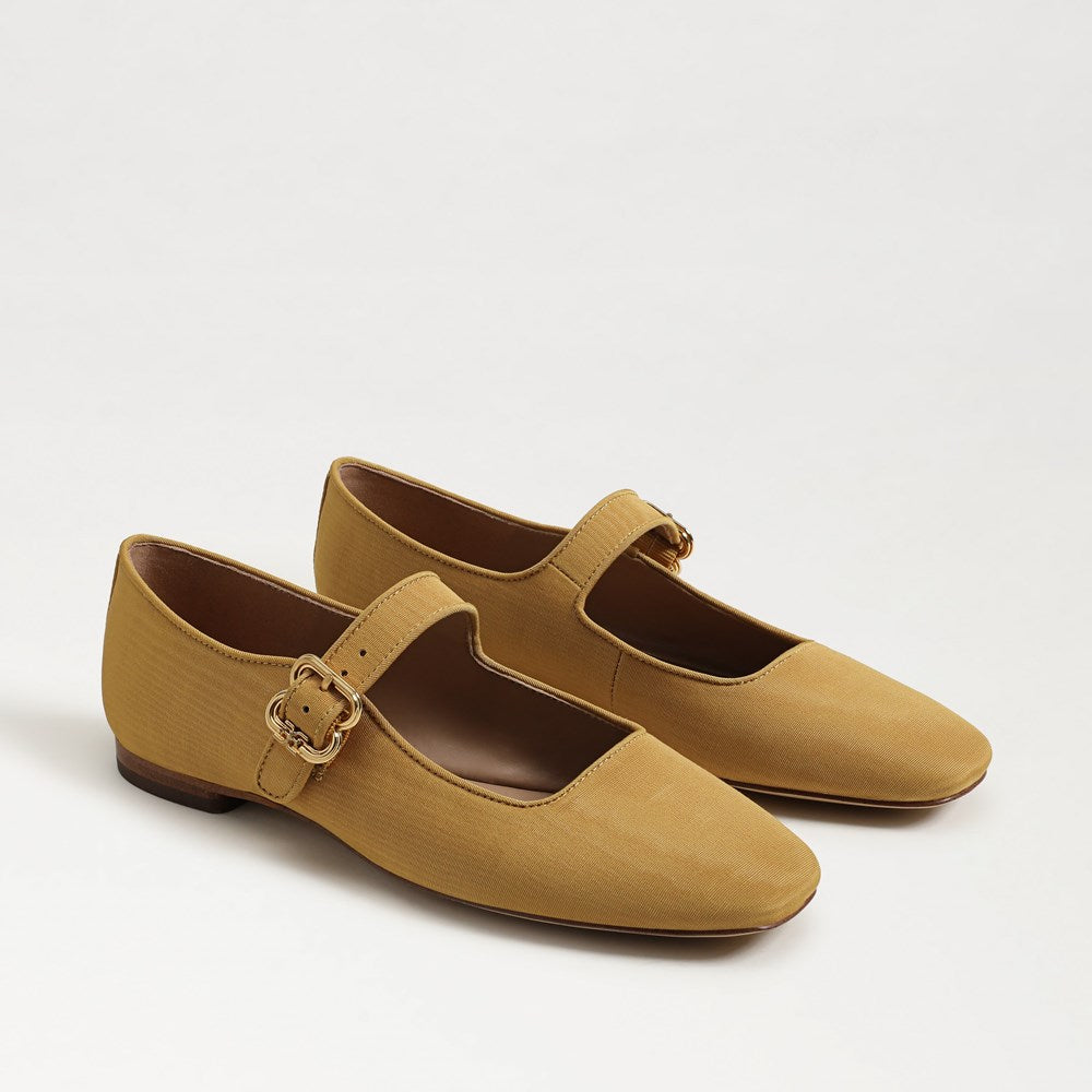 Deep Mustard Satin Fabric