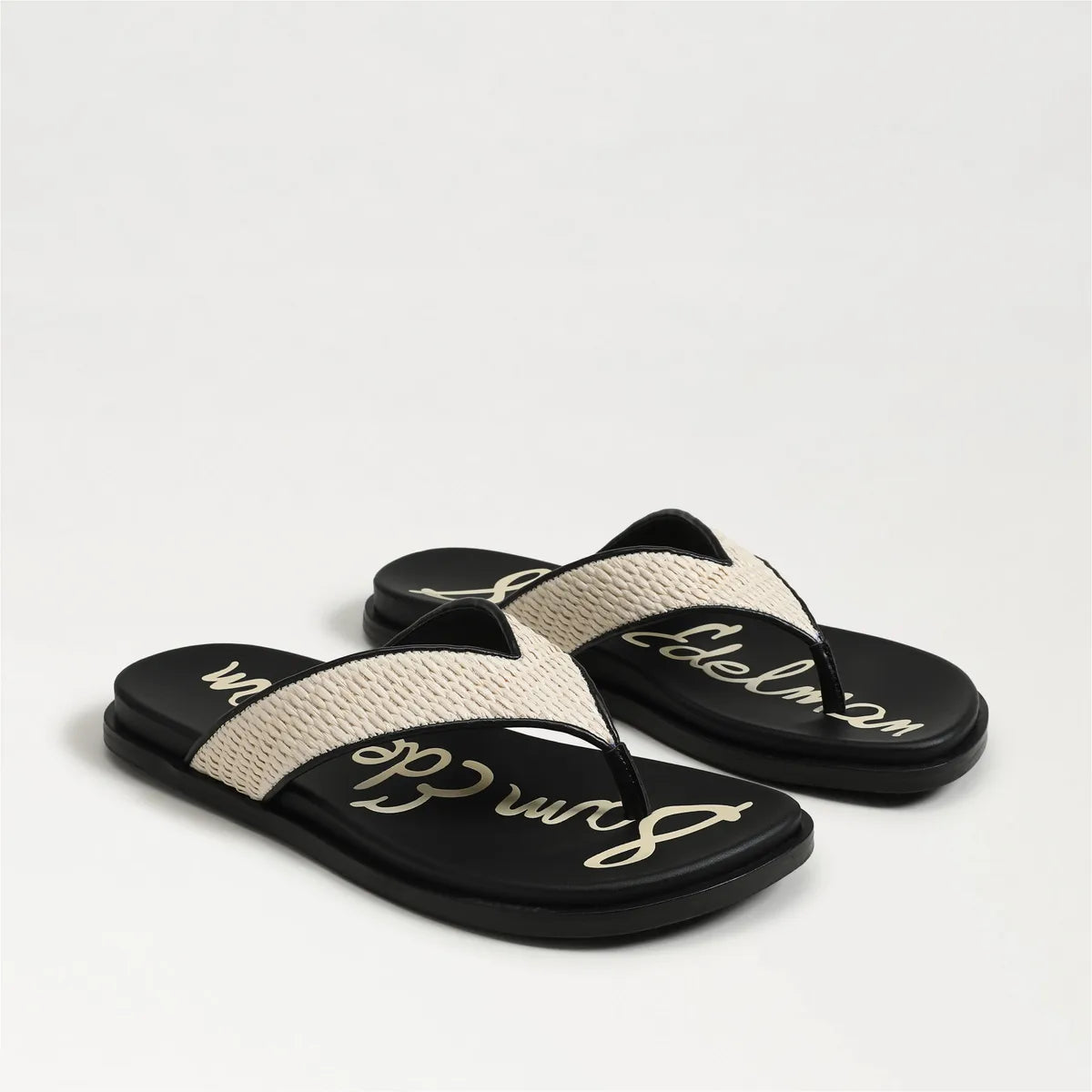 Black Faux Raffia