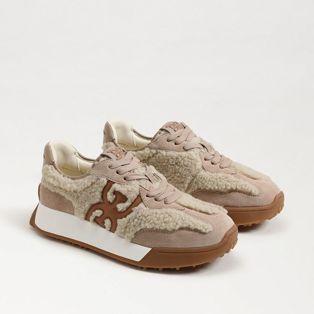 Natural/Tan Fur/Suede