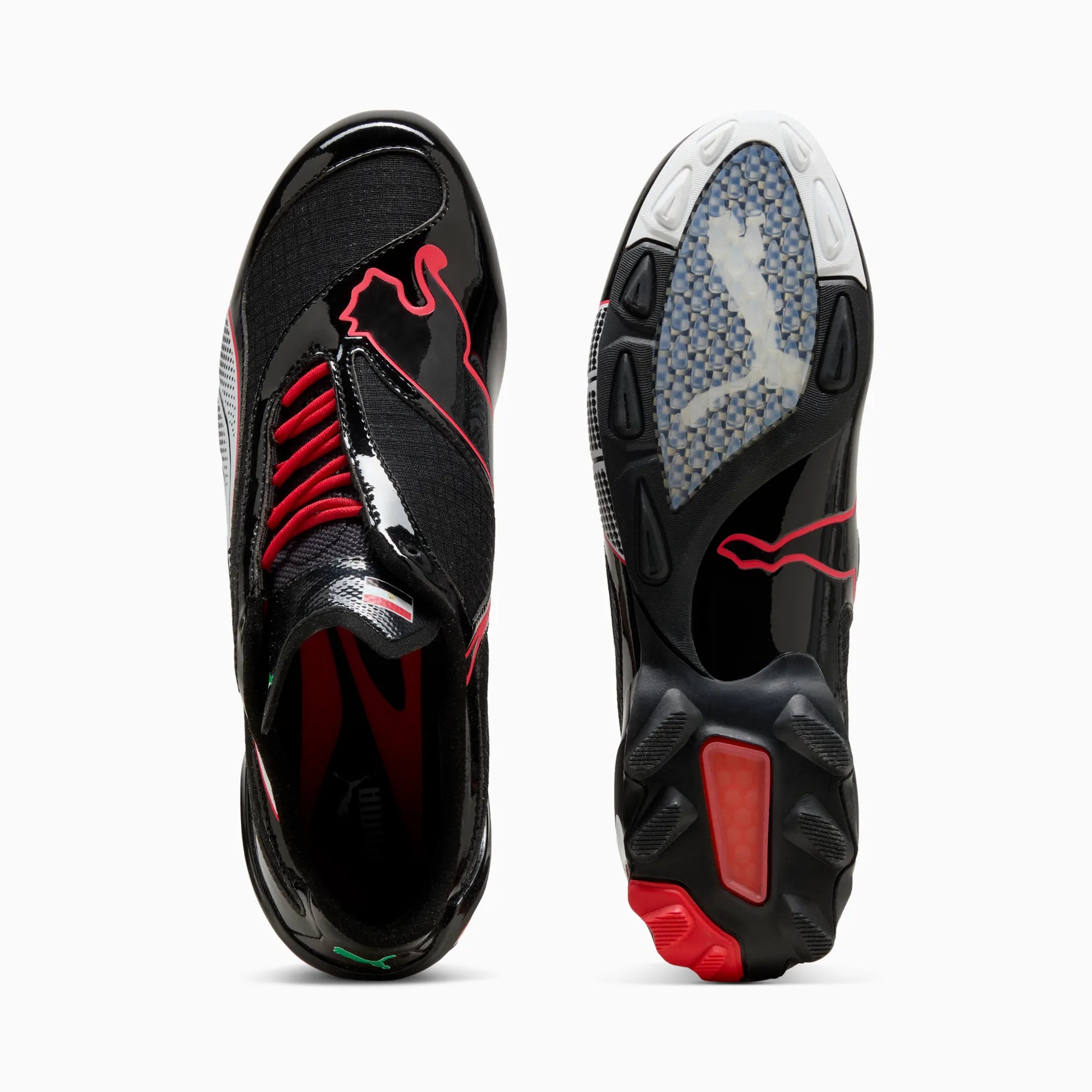 PUMA Black-PUMA Red