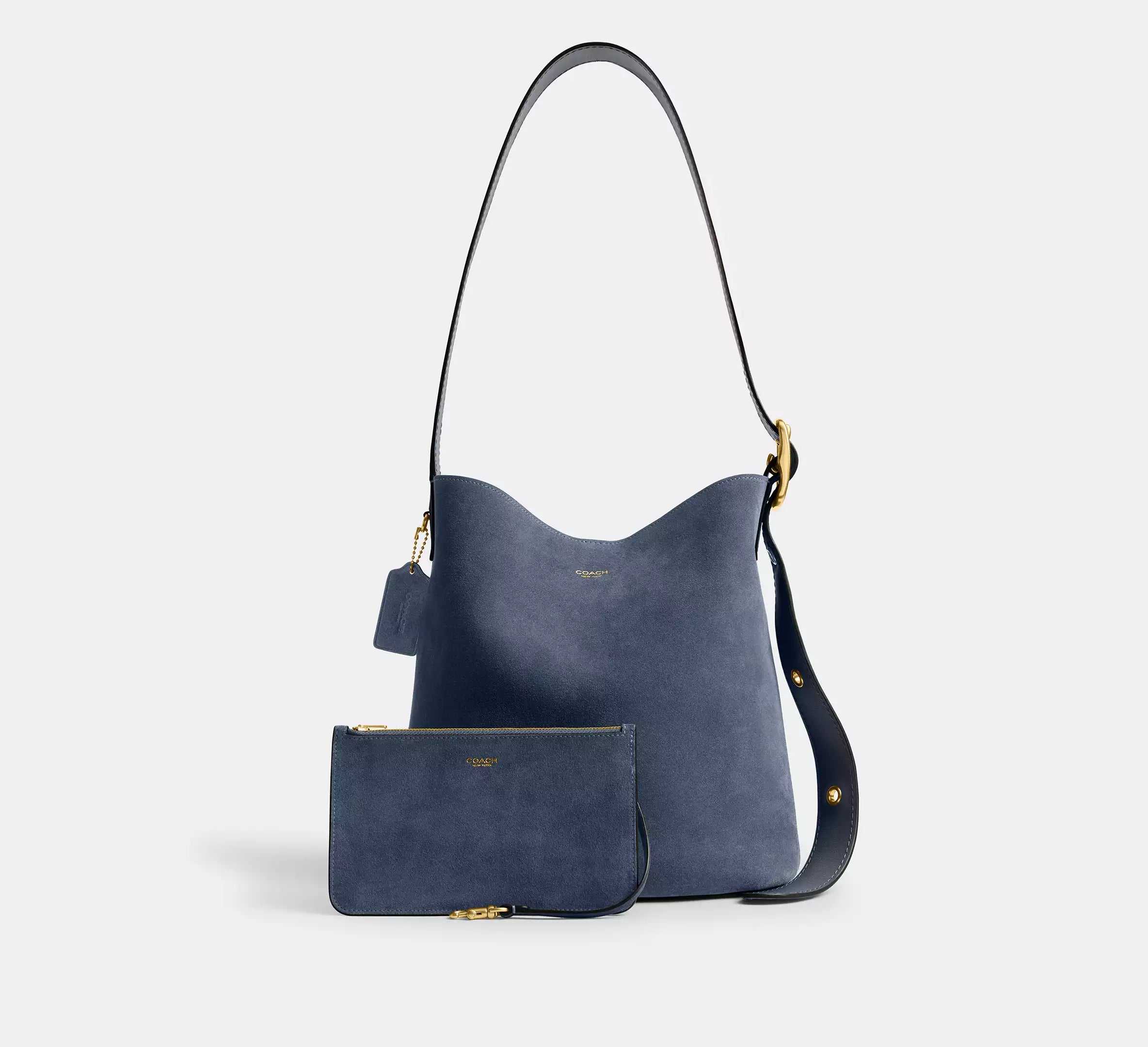 Brass/Light Denim
