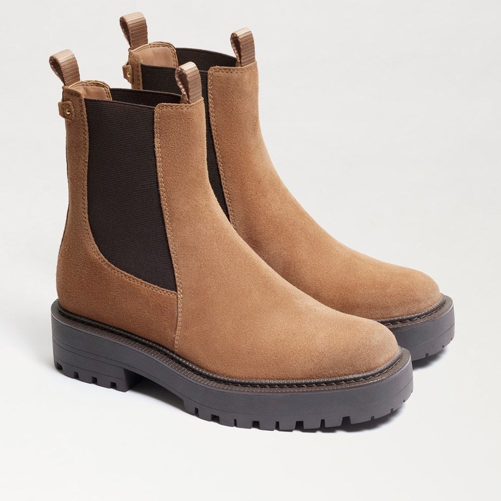 Almond Taupe Suede
