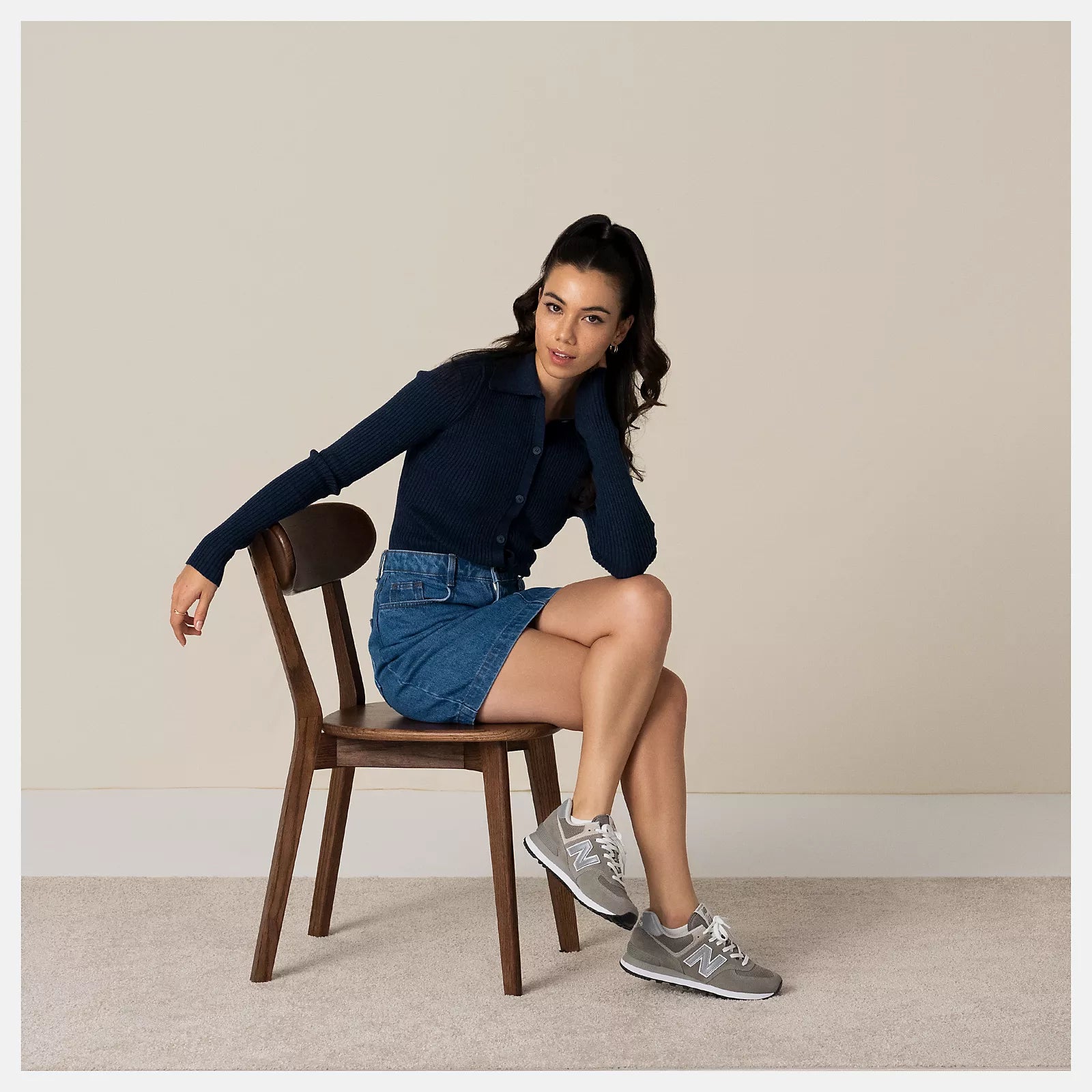 Grey With Nb White