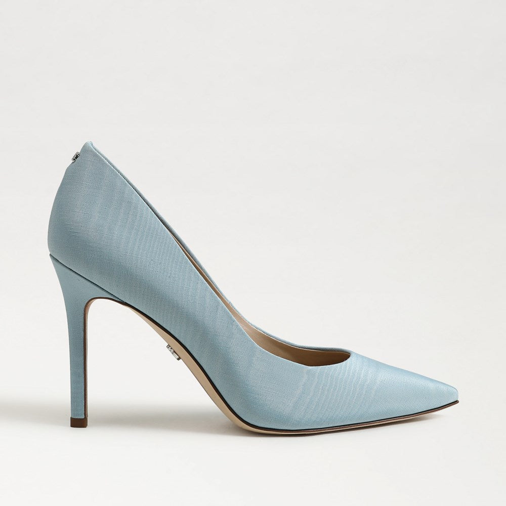 Cloud Blue Satin Fabric