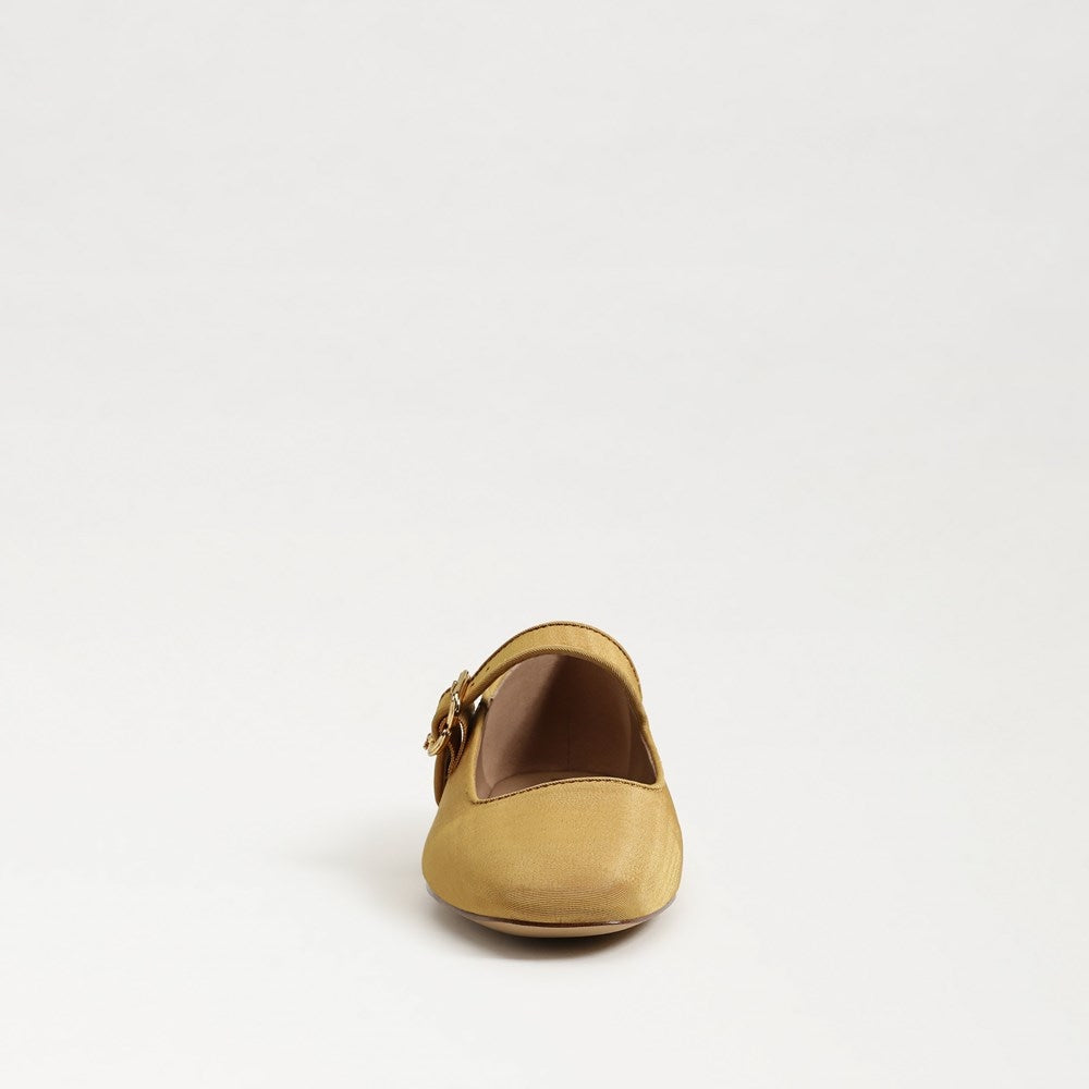 Deep Mustard Satin Fabric