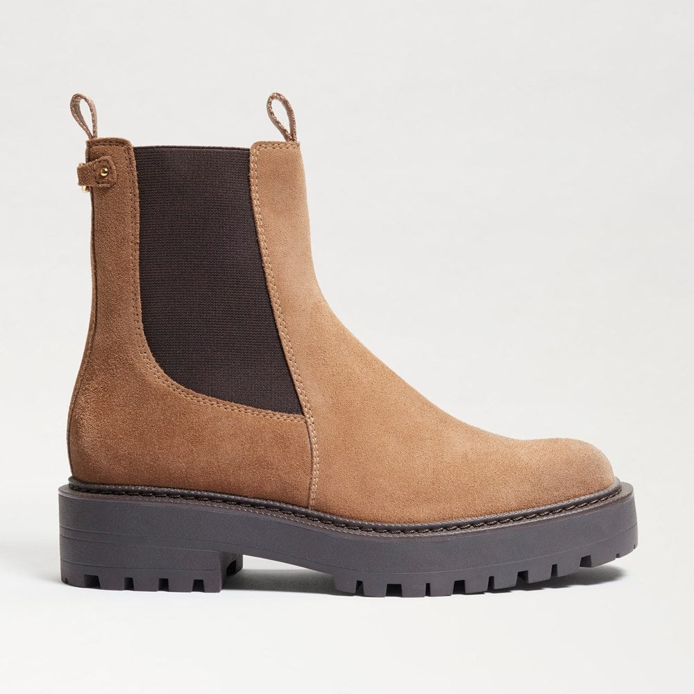 Almond Taupe Suede