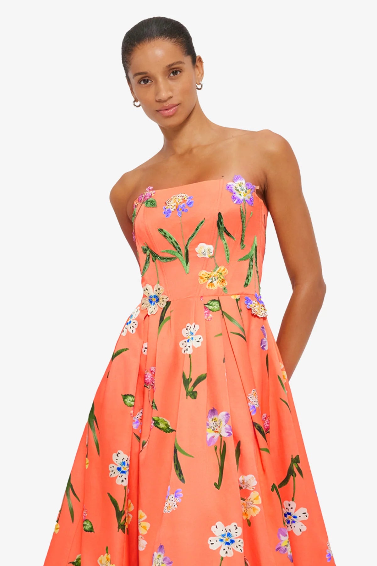 Wild Flower in Coral