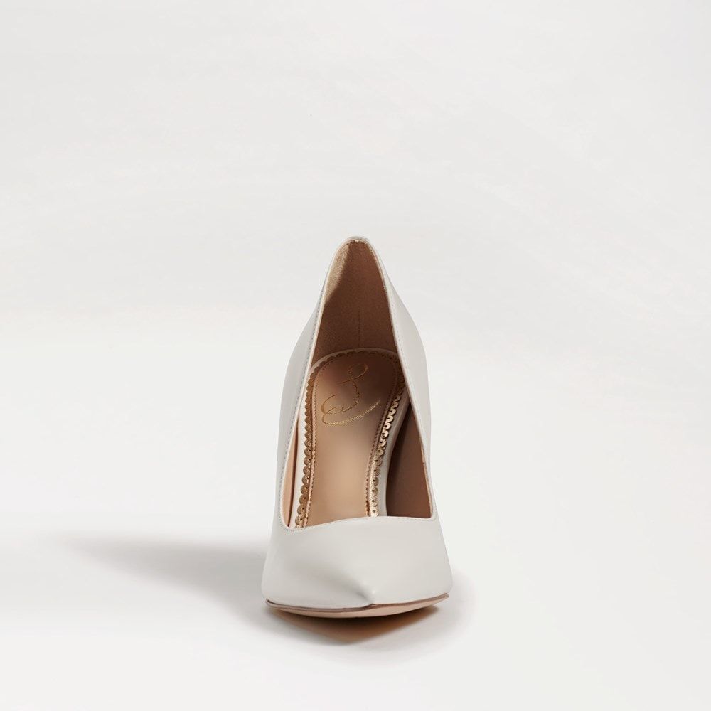 Bright White Leather