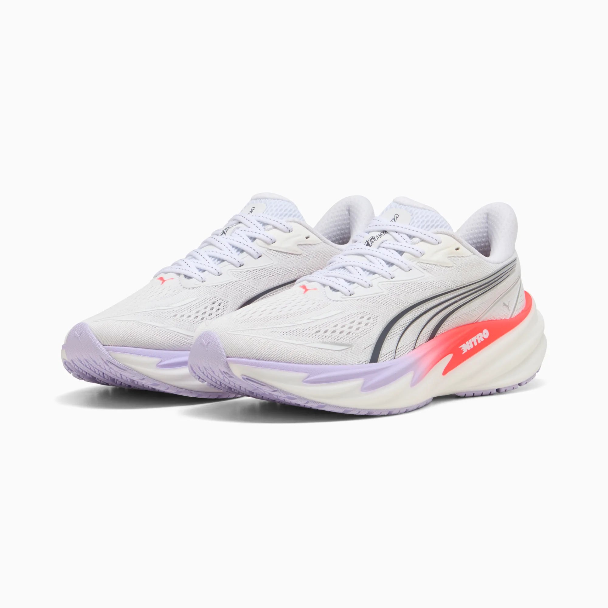 PUMA White-Ultra Red-Light Lavender