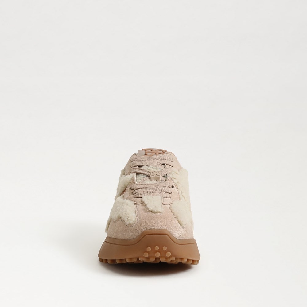 Natural/Tan Fur/Suede