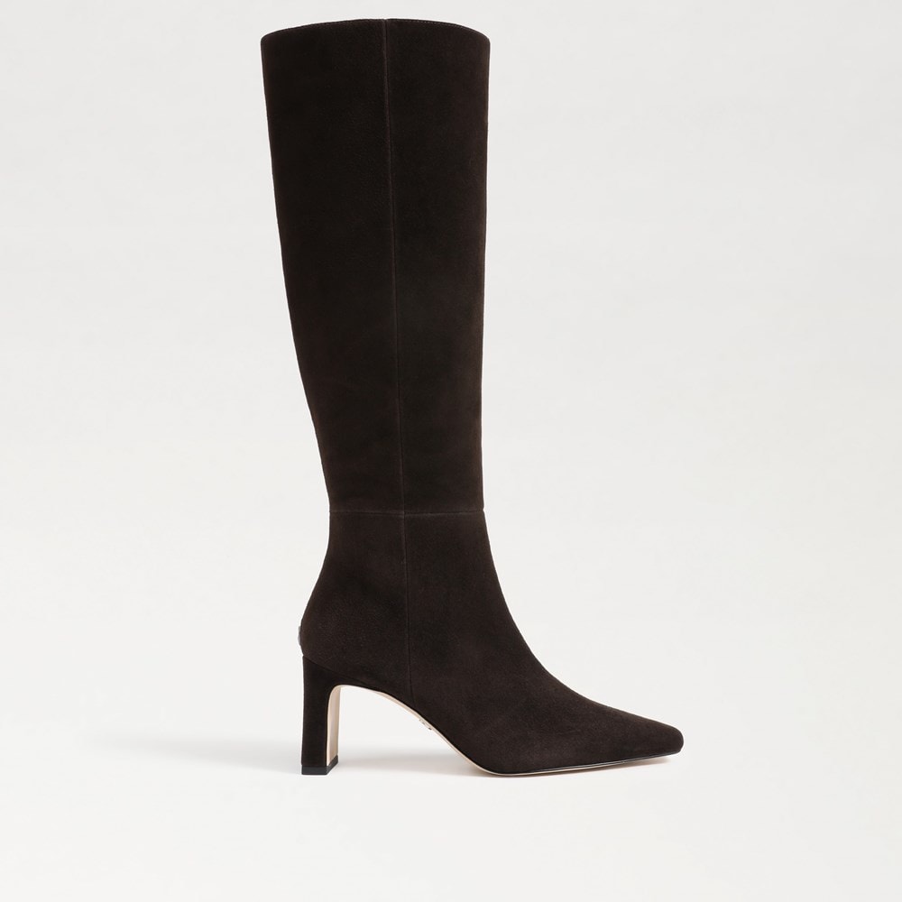 Chocolate Brown Suede