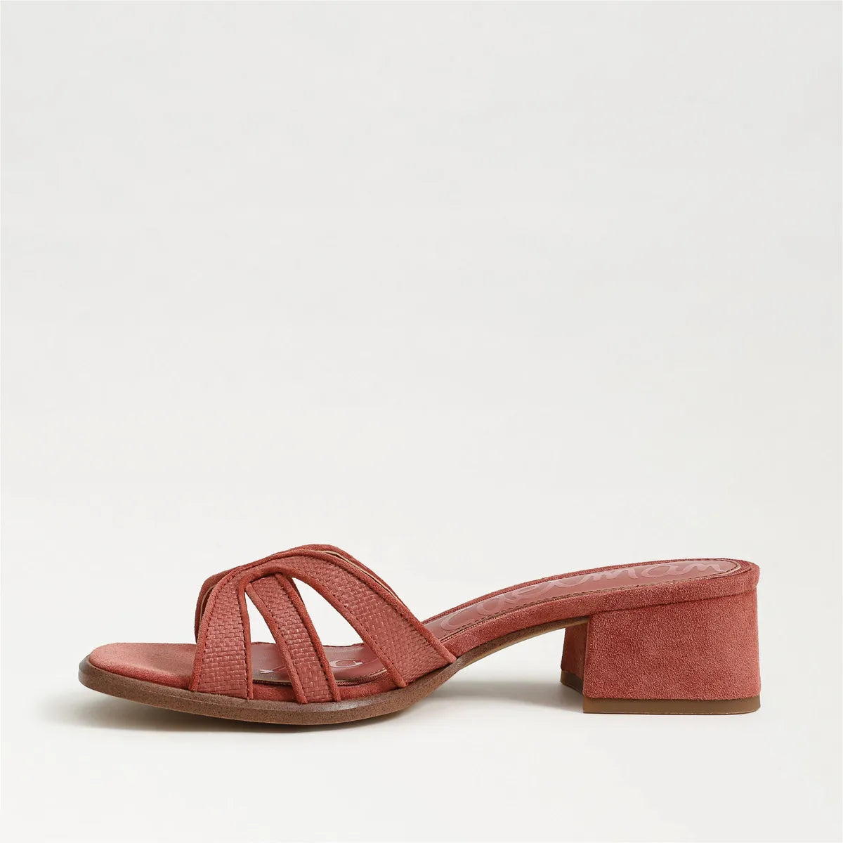 Indie Pink Faux Raffia/Suede