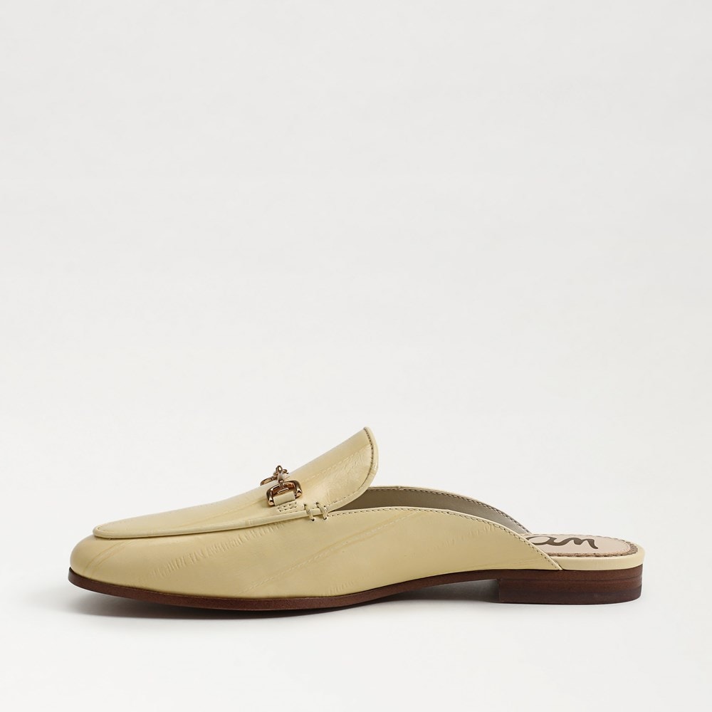 Light Dusty Yellow Leather
