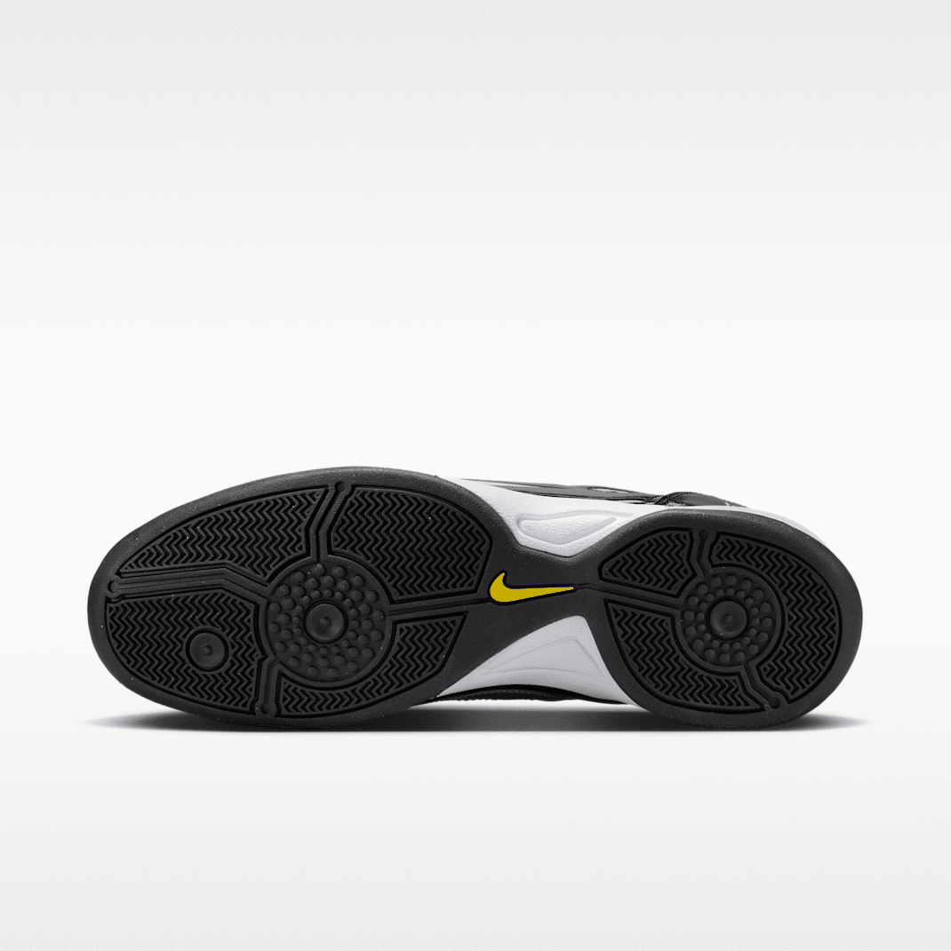 Black/Metallic Silver/White