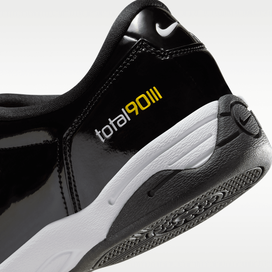 Black/Metallic Silver/White