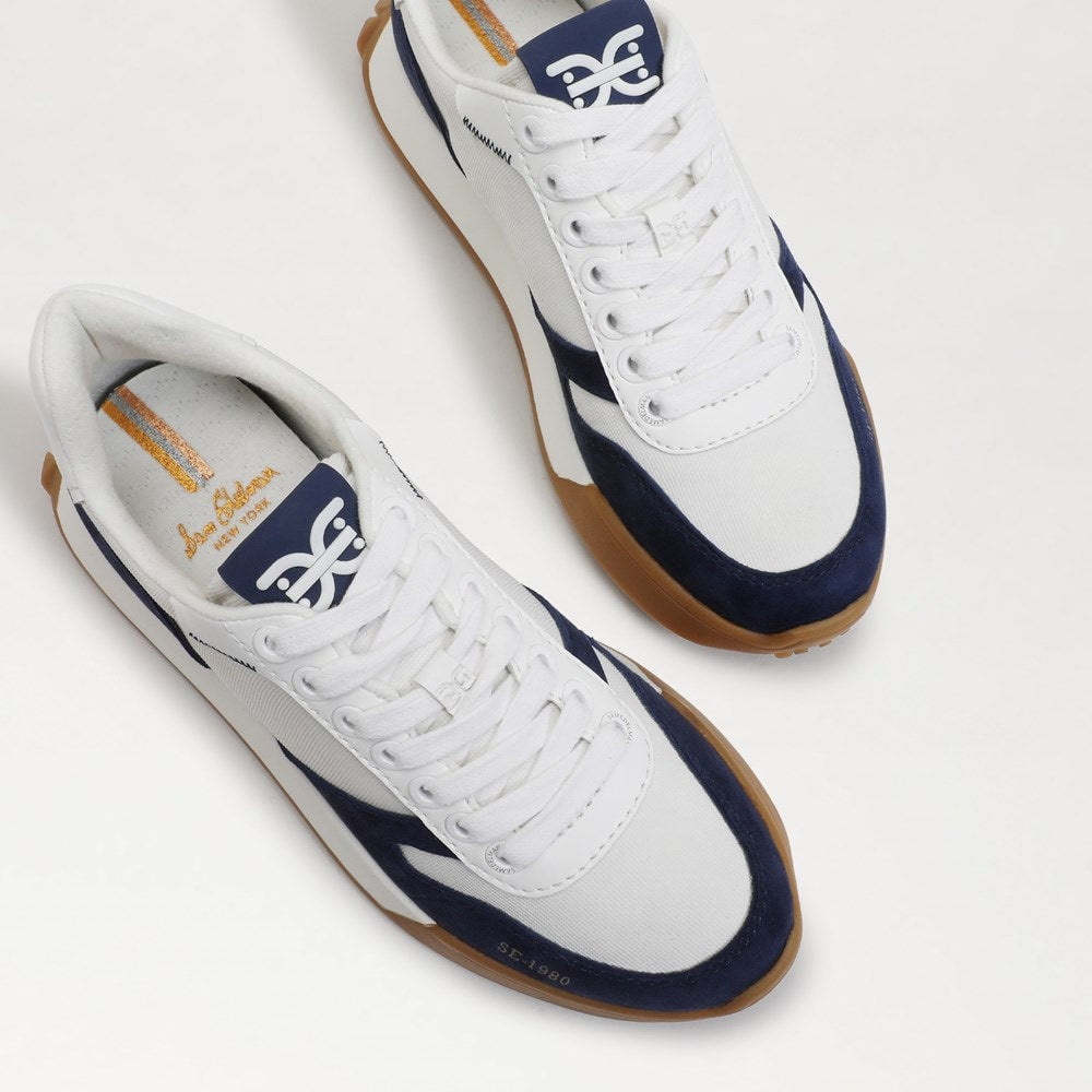 Navy Suede Nylon