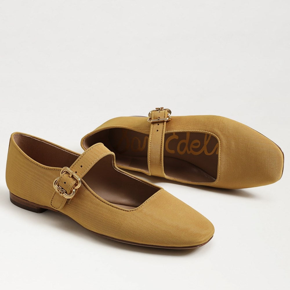Deep Mustard Satin Fabric