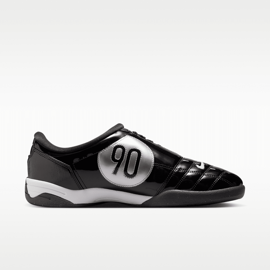 Black/Metallic Silver/White