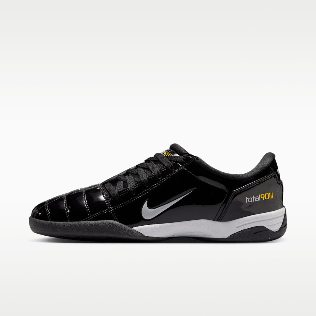 Black/Metallic Silver/White