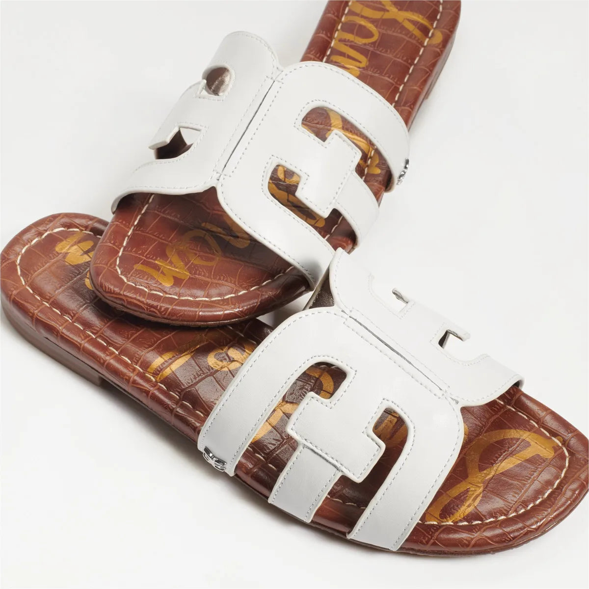 Bright White Leather