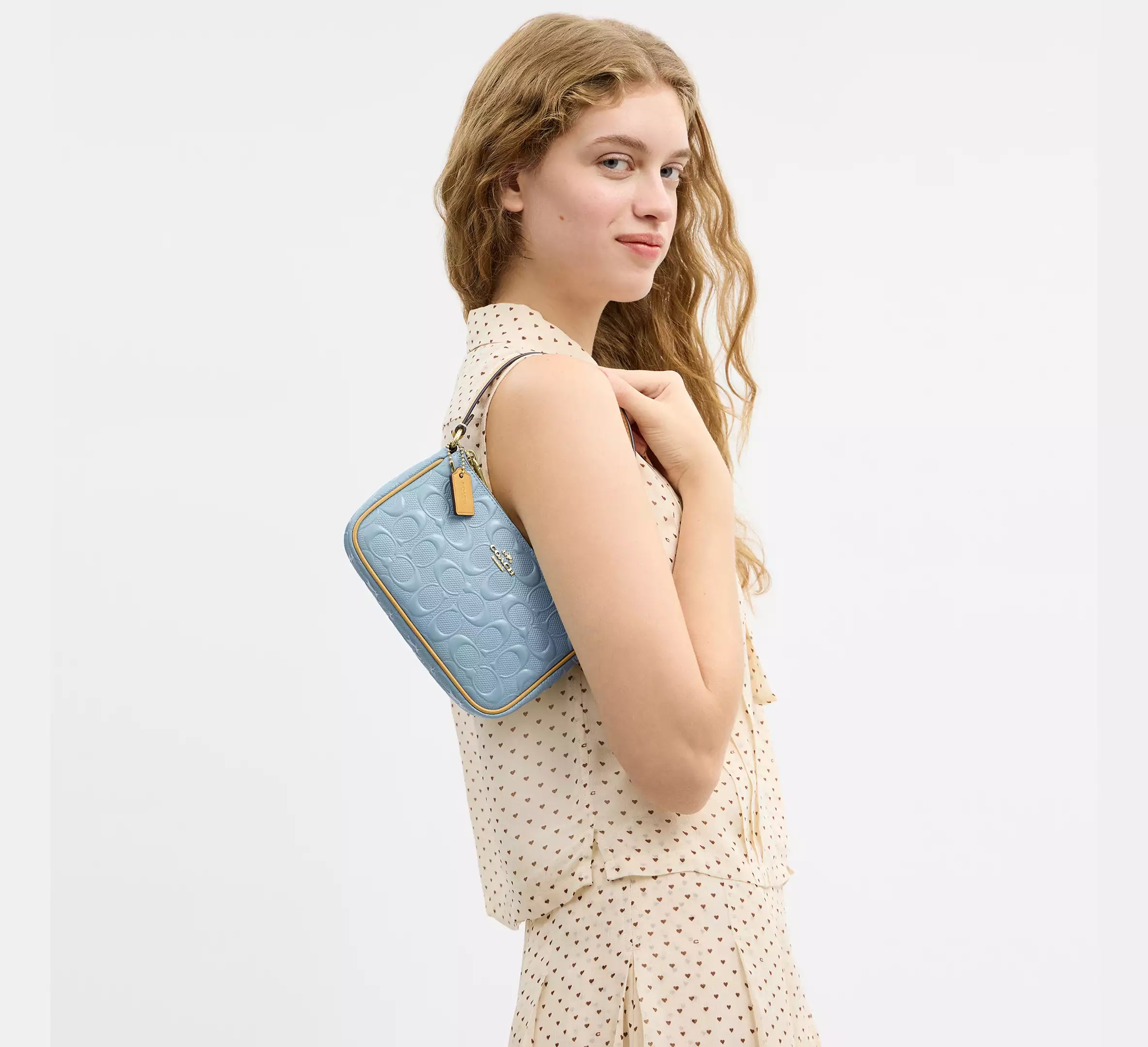 Gold/Light Blue