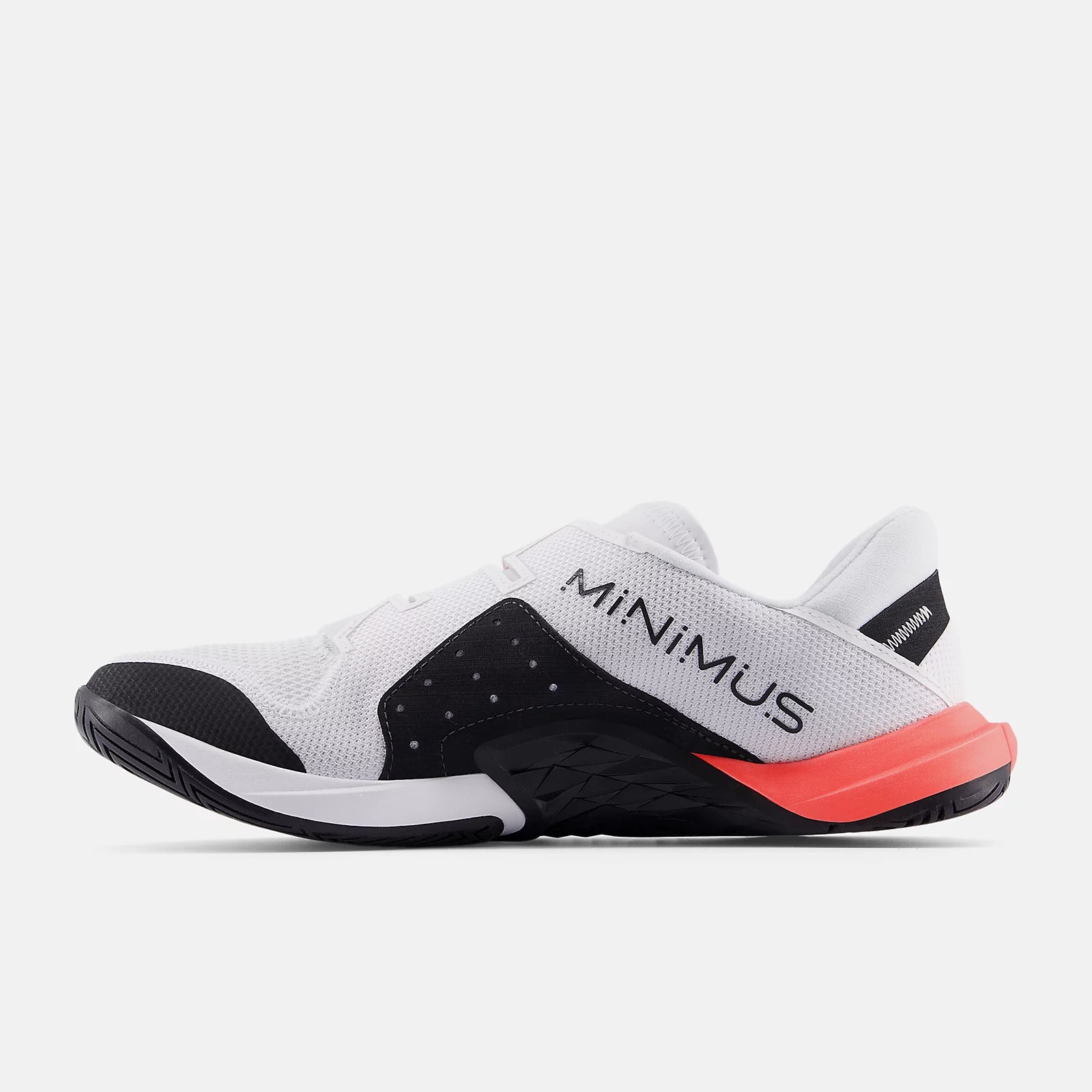 White With Black And Urgent Red