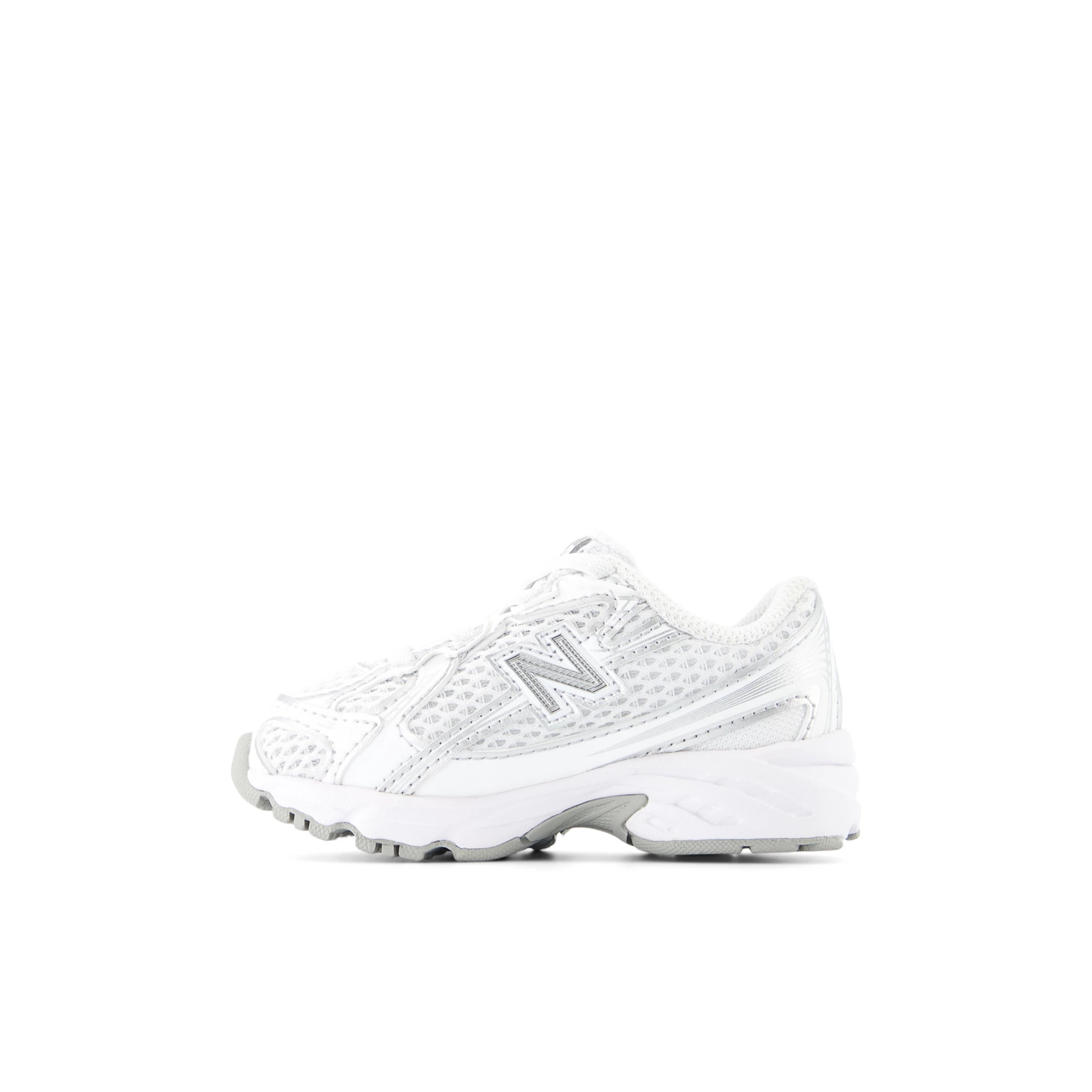 White With Silver Metallic
