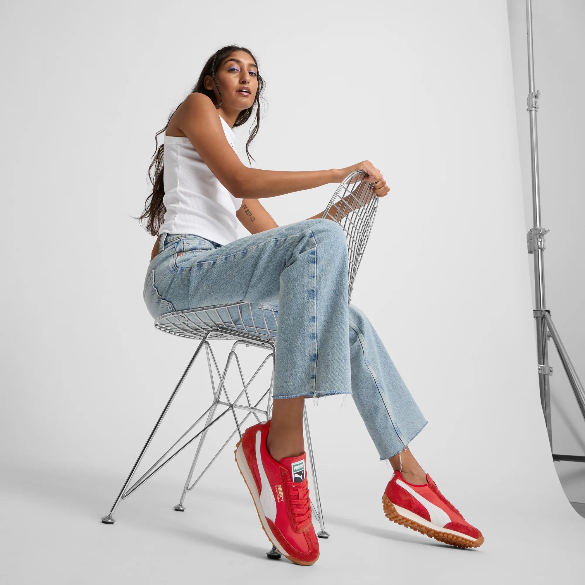 PUMA Red-PUMA White