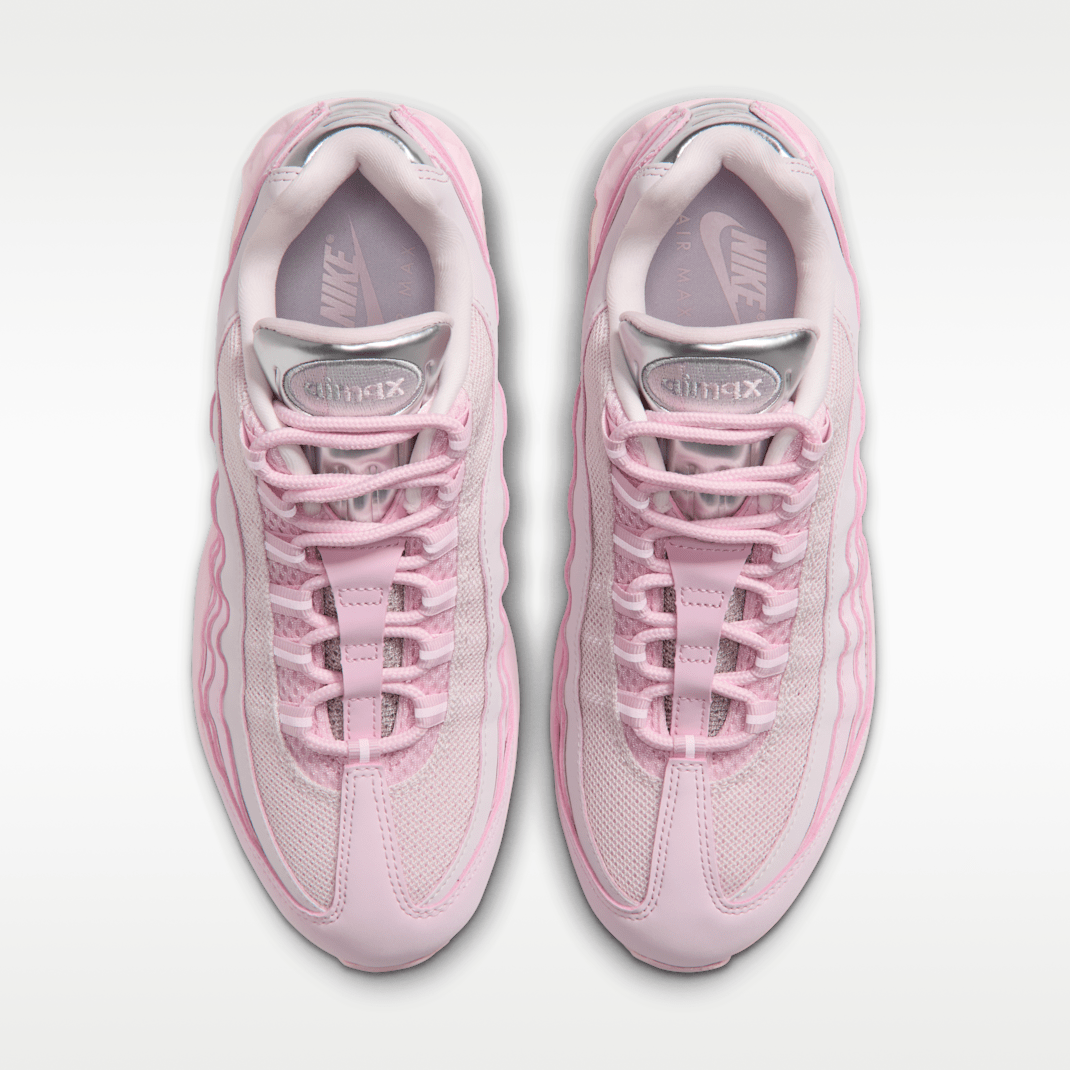 Pink Foam/Pearl Pink/Metallic Silver