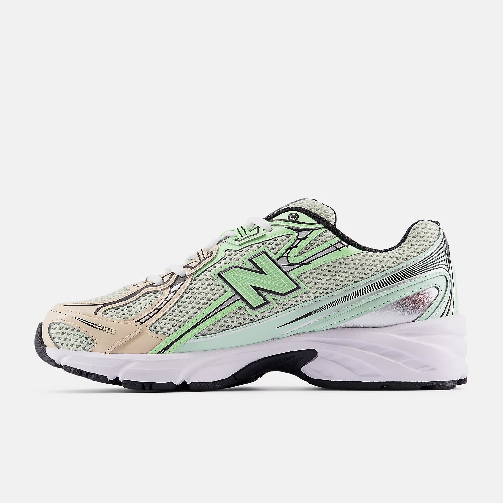 Mint Flash With Ash Wood And Lab Green