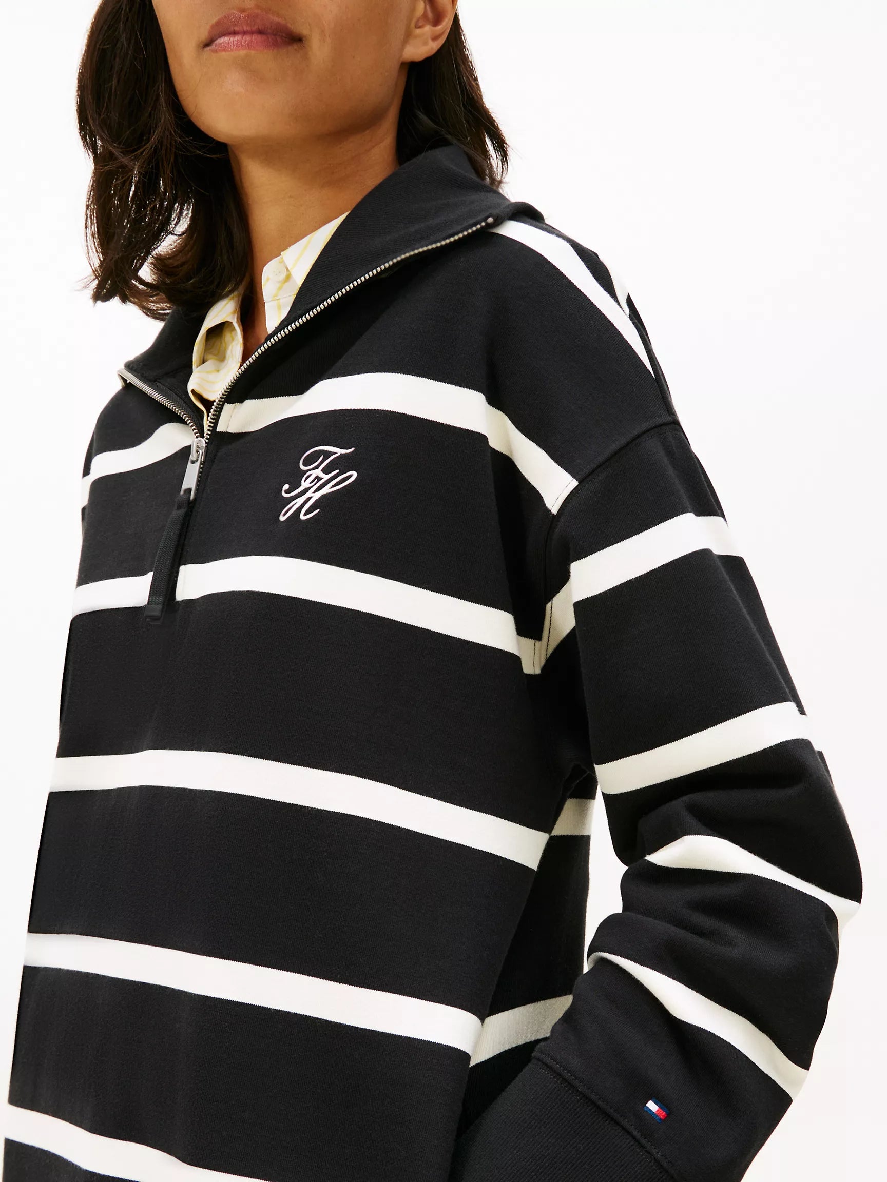 Black / Calico Stripe