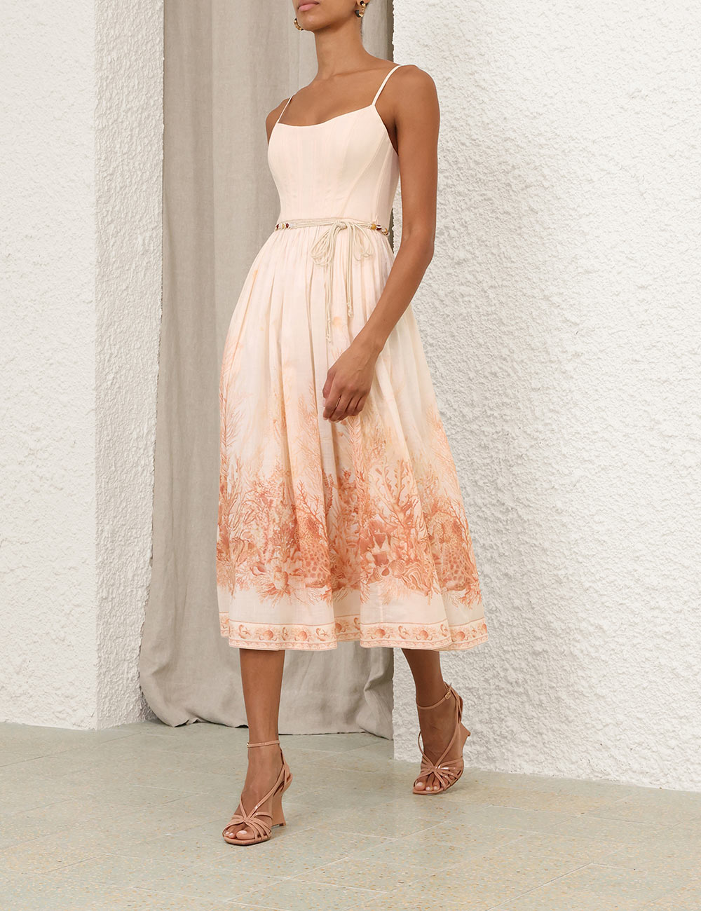 Coral Toile