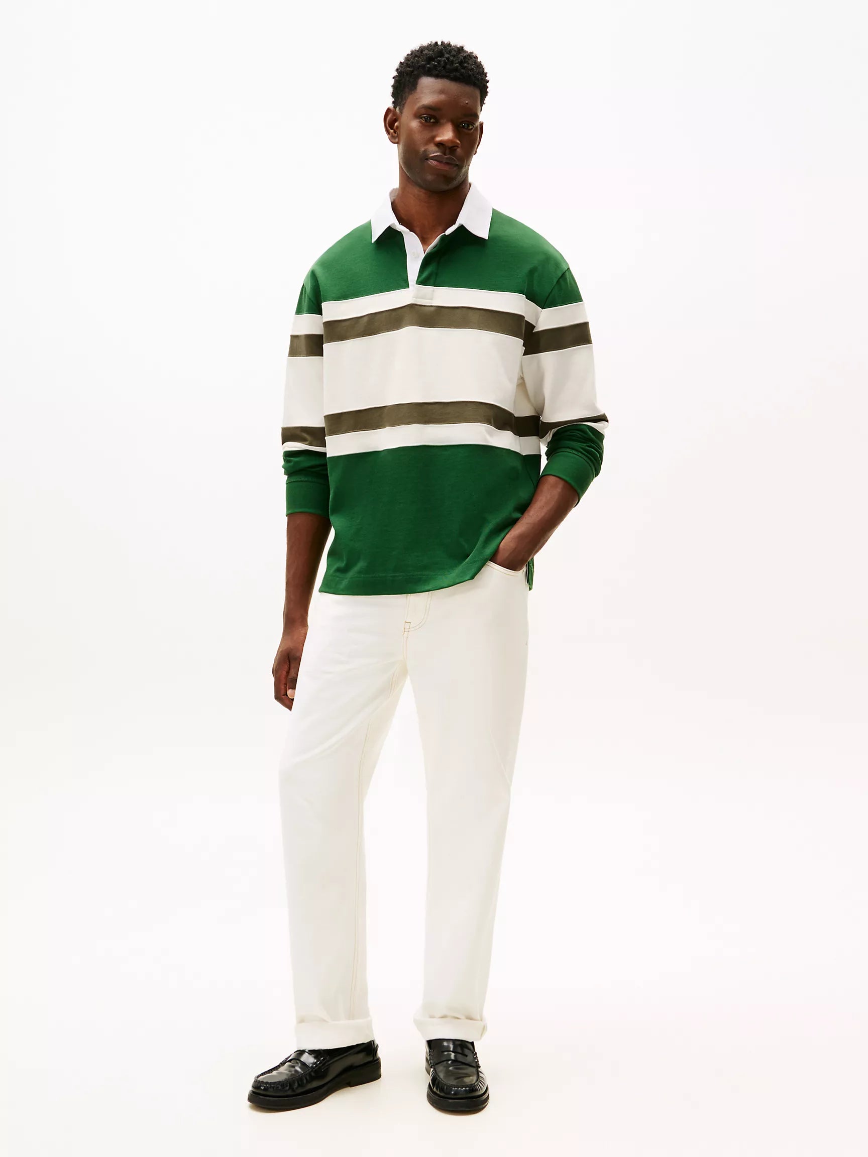 Deep Evergreen Stripe