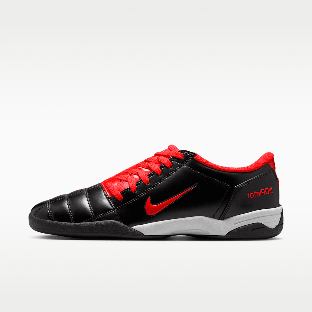 Black/White/Black/Bright Crimson
