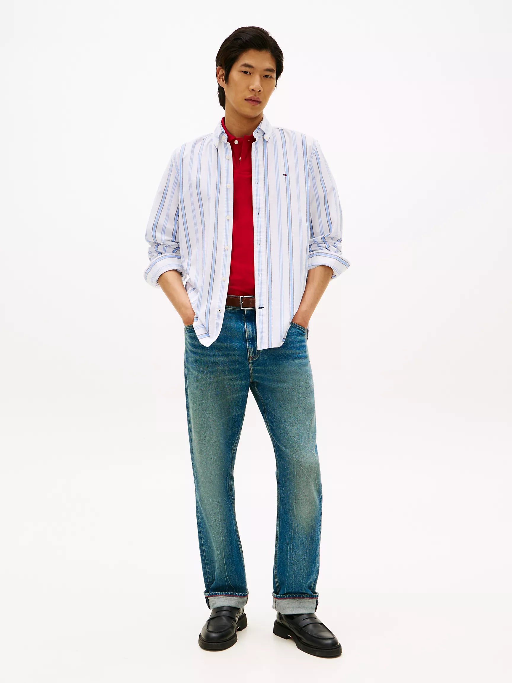 Blue Spell/White Stripe