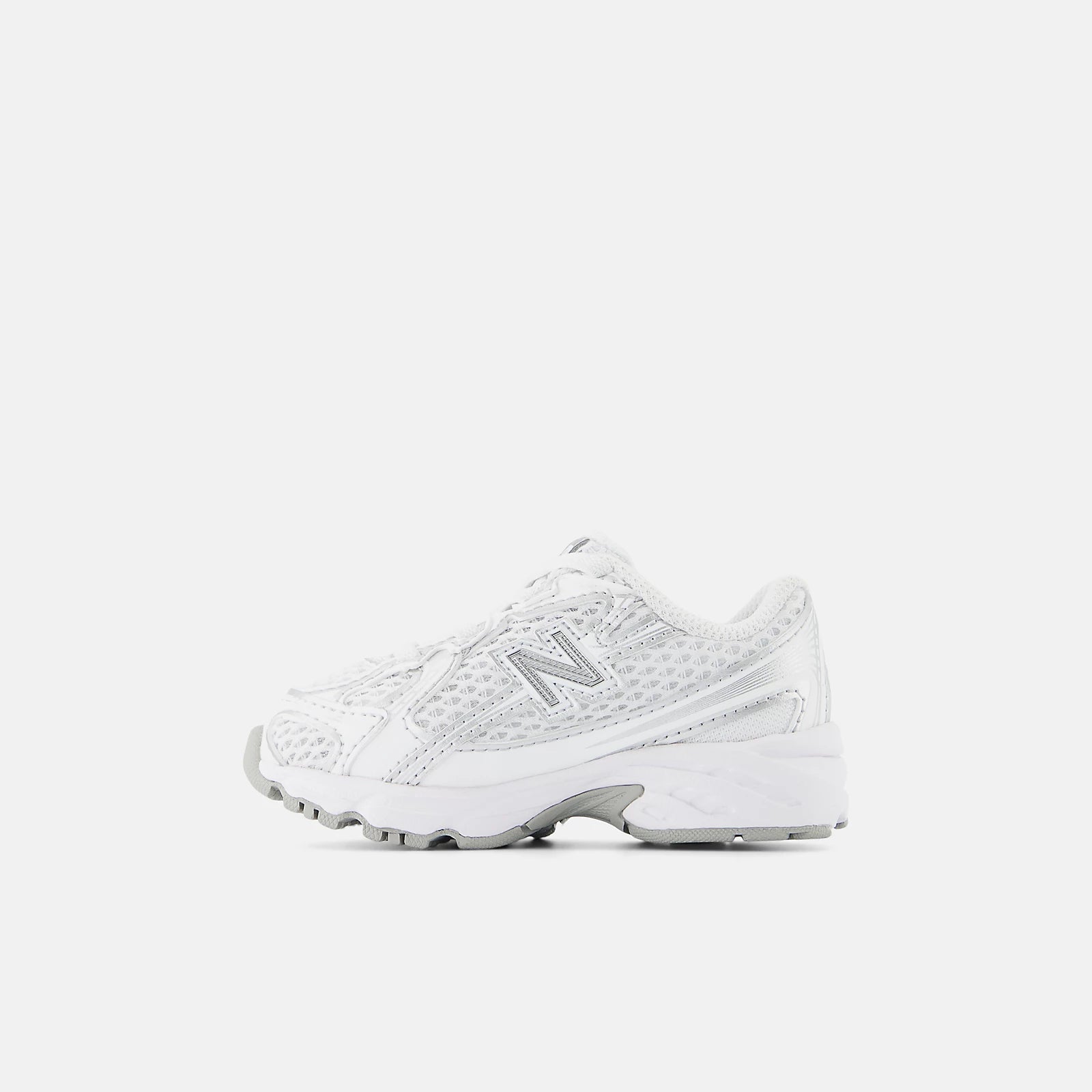 White With Silver Metallic