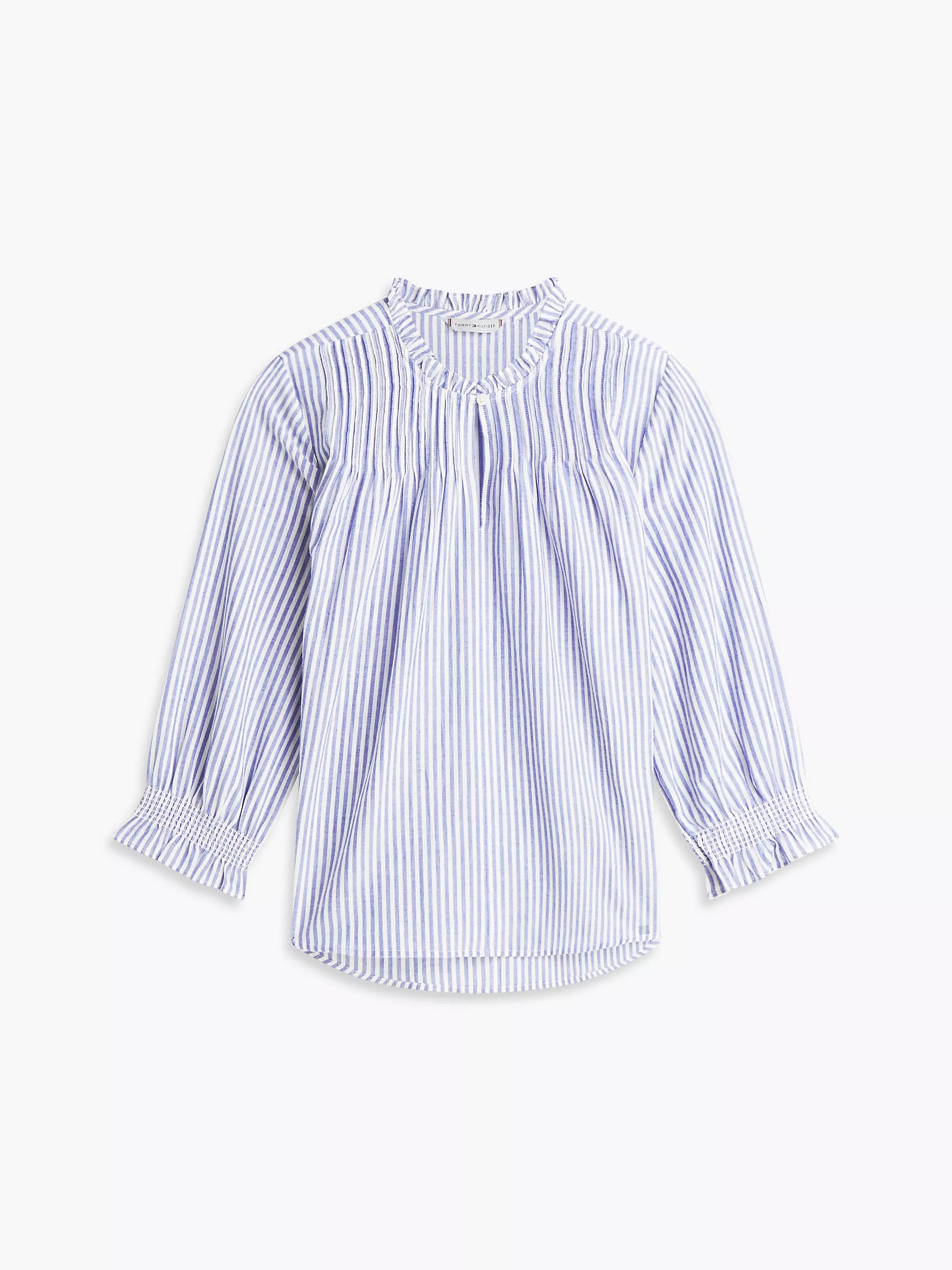 Banker Stripe Ecru/Blue Orbit