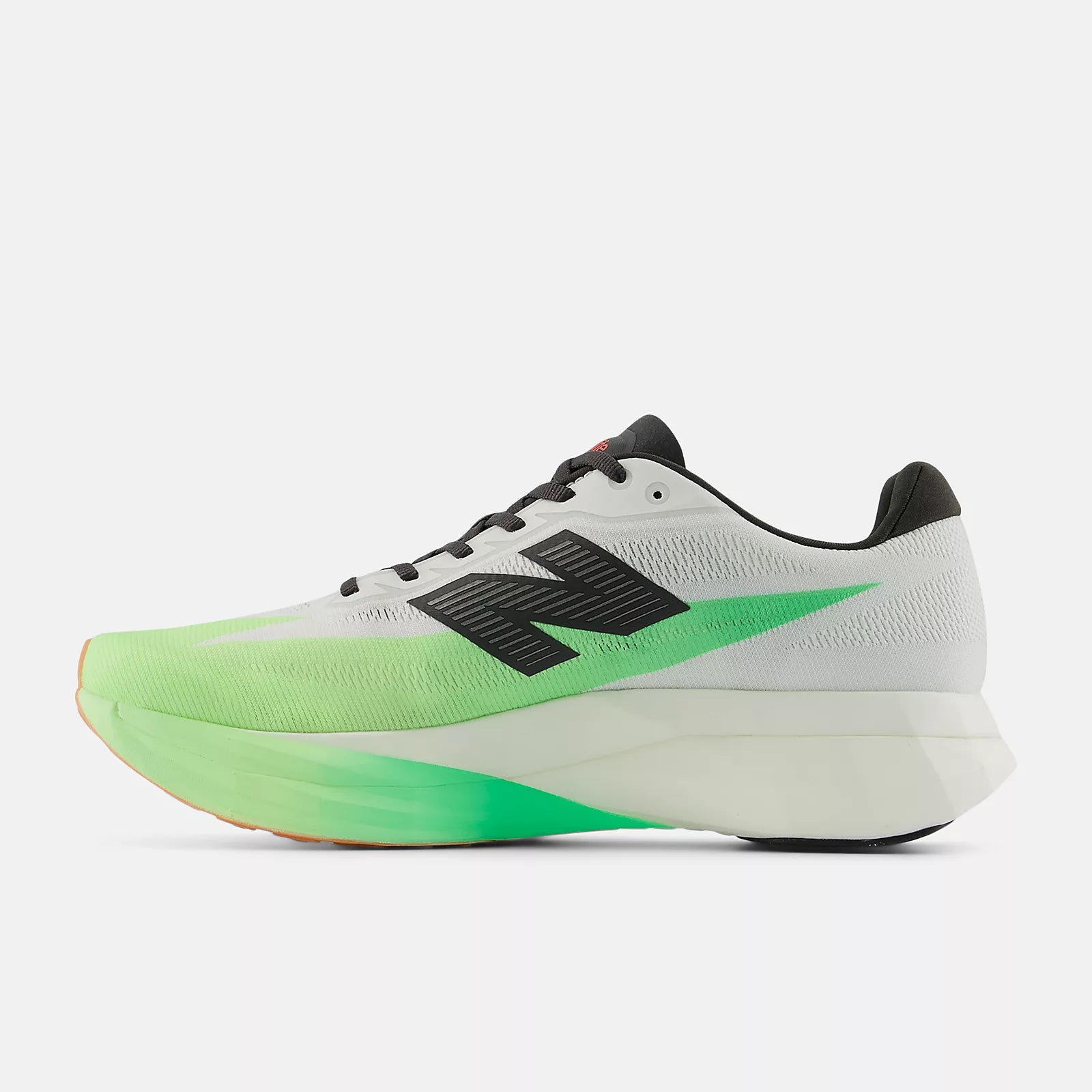 Nb 103 White With Mint Flash And Lime Leaf