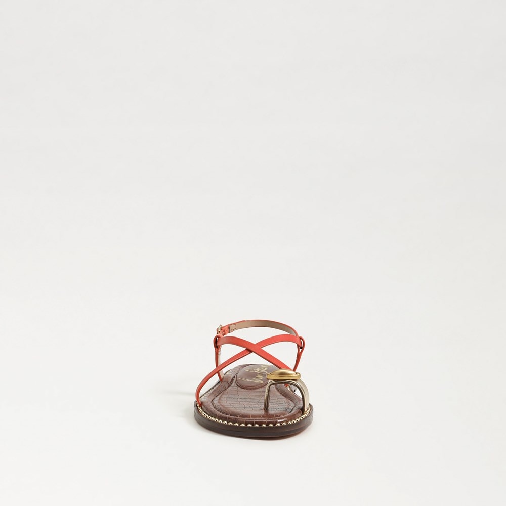 Orange Sunrise Leather