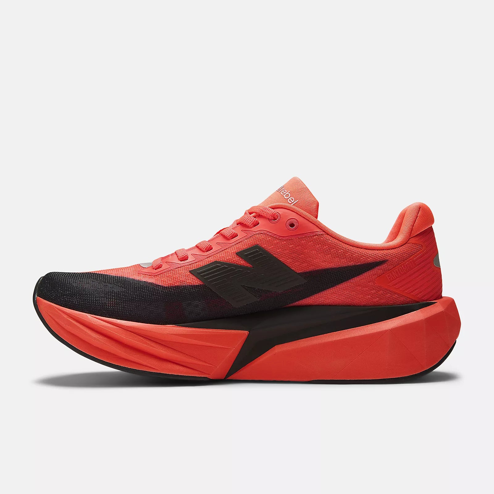 Urgent Red With Black And Silver Metallic